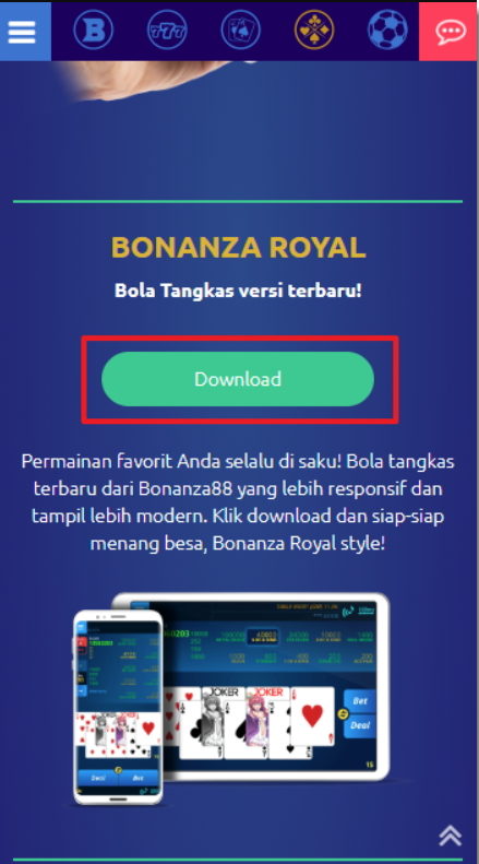 download bola tangkas android di HP