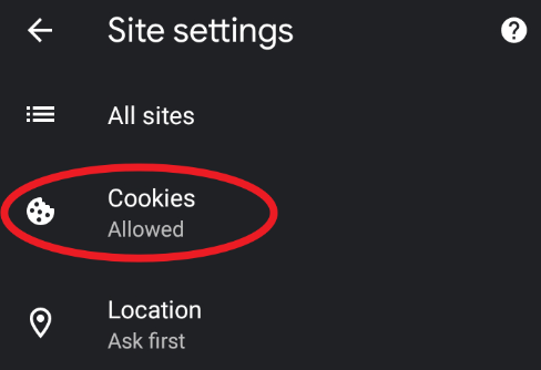 cookies google chrome