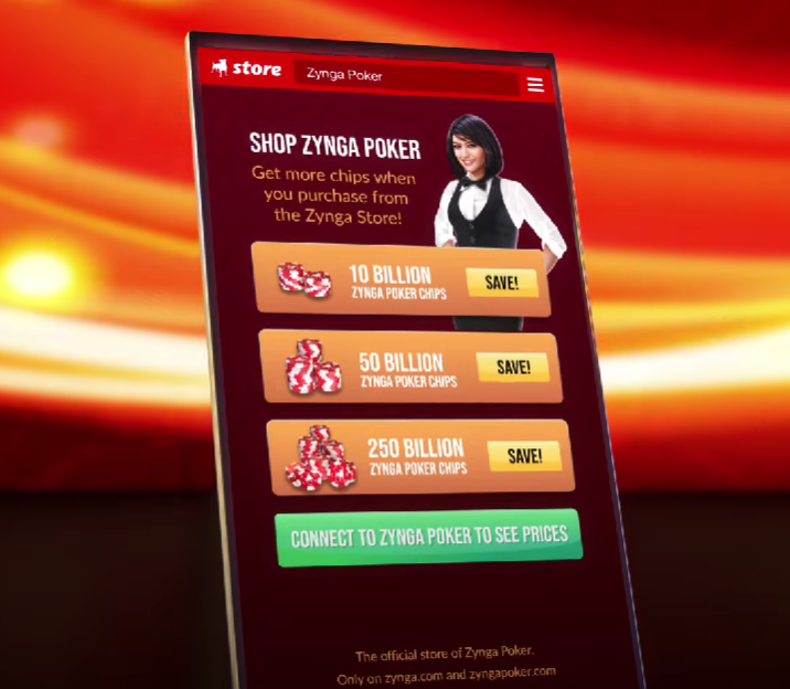 zynga poker store