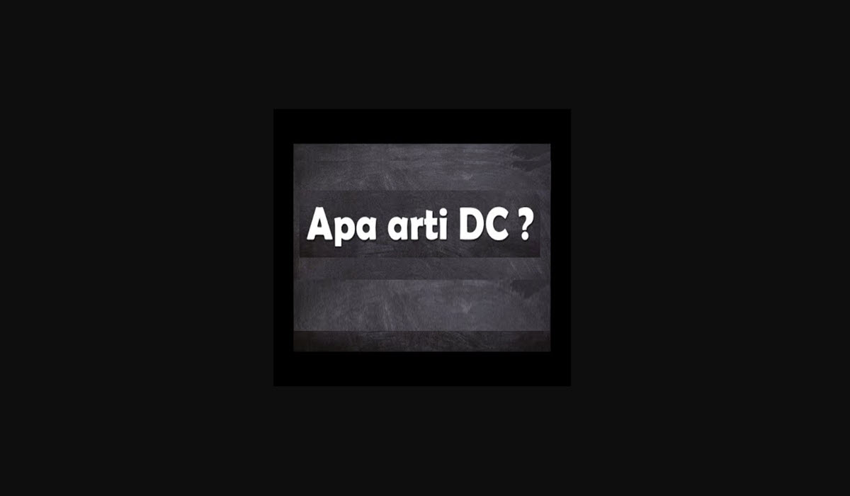 Arti DC dalam slot