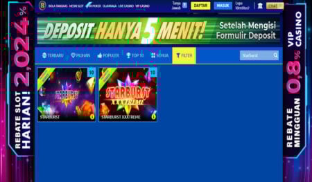 starbust slot review