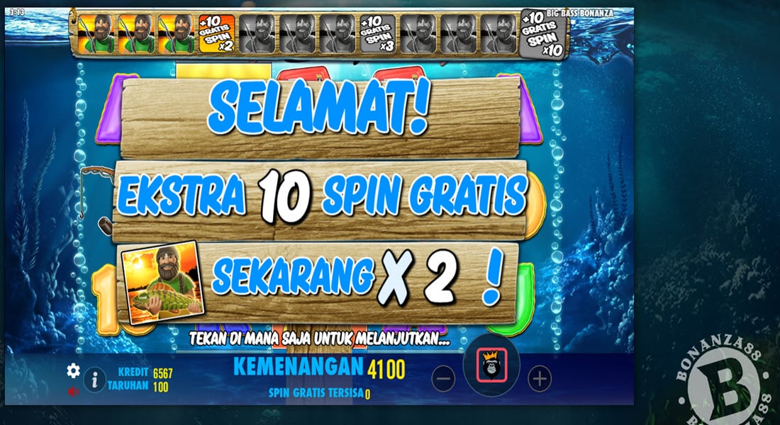 free spins big bass bonanza