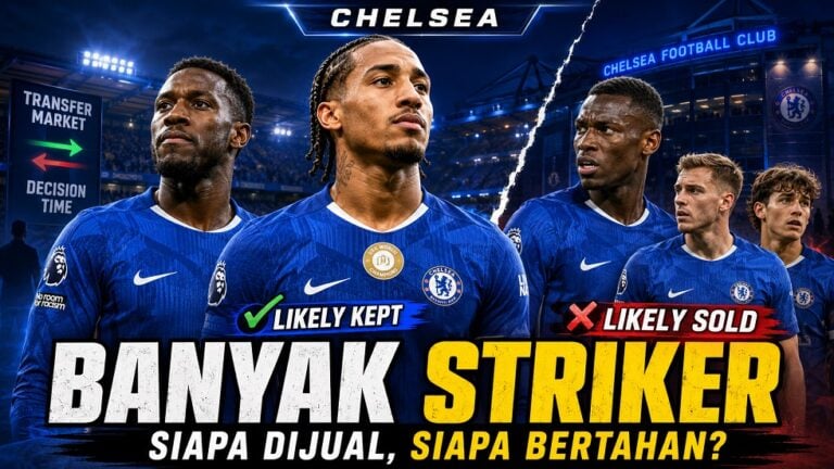 Chelsea menumpuk banyak striker menjelang musim baru 2026/27.