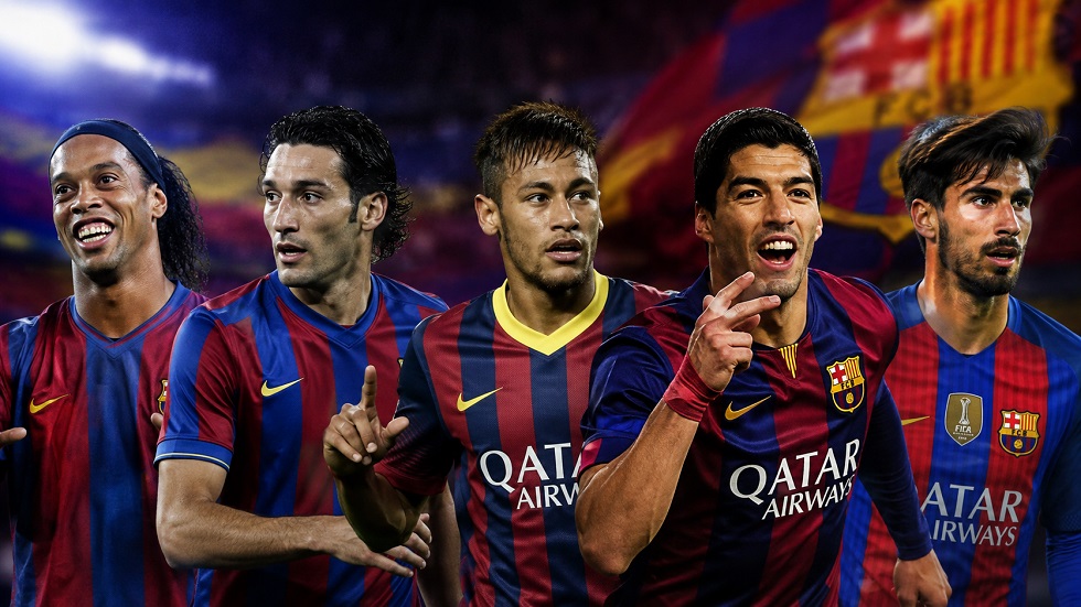 Lima bintang yang menolak Real Madrid dan memilih Barcelona.