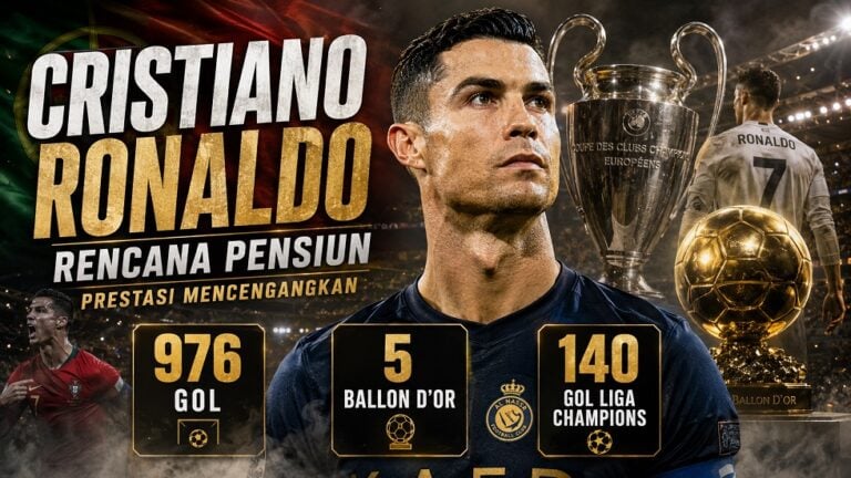 Cristiano Ronaldo memberi sinyal pensiun.