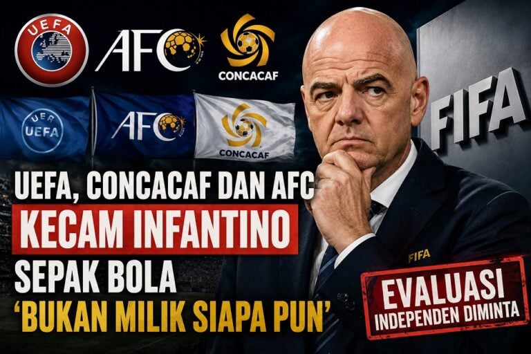 Presiden FIFA, Gianni Infantino Dikecam UEFA, AFC, dan CONCACAF.