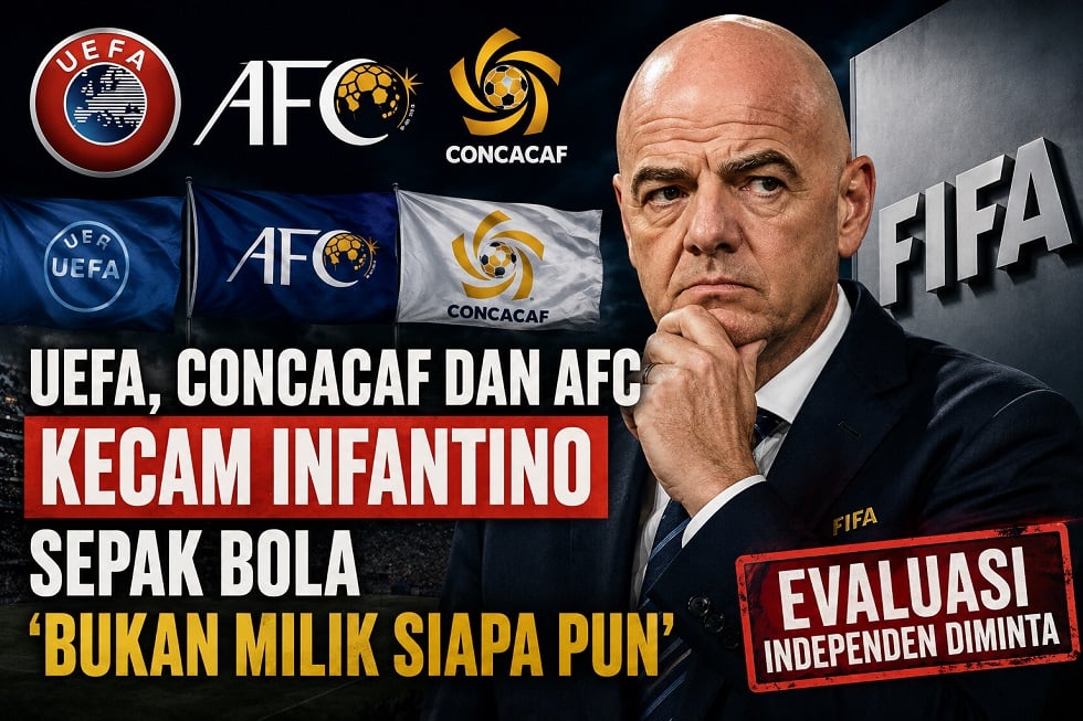 Presiden FIFA, Gianni Infantino Dikecam UEFA, AFC, dan CONCACAF.