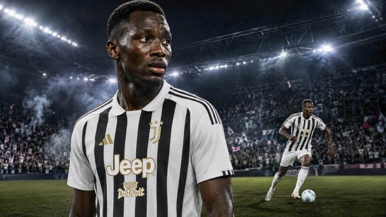 Pape Matar Sarr menuju Juventus dari Tottenham.