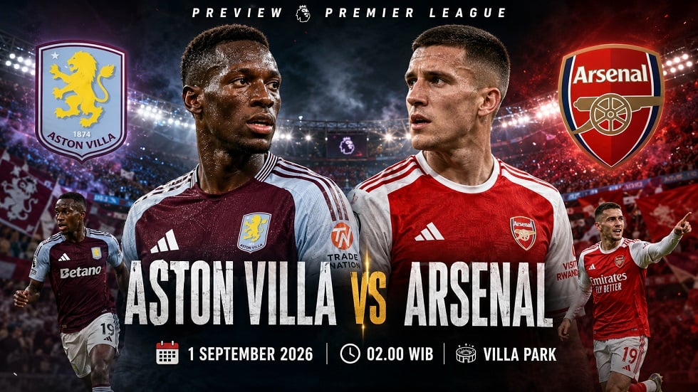 Preview Aston Villa vs Arsenal