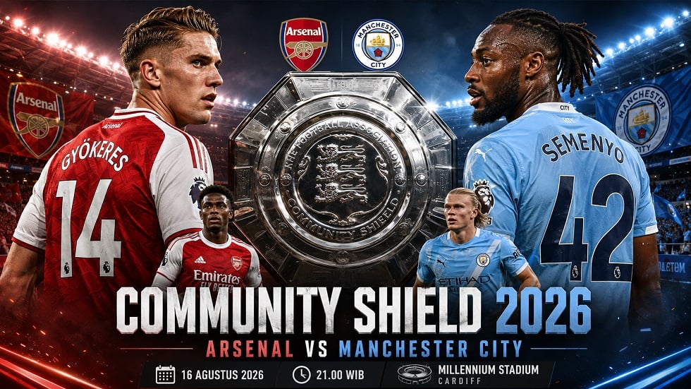 Community Shield 2026: Arsenal vs Manchester City