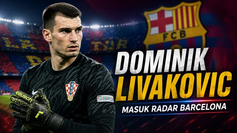 Dominik Livakovic Masuk Radar Barcelona
