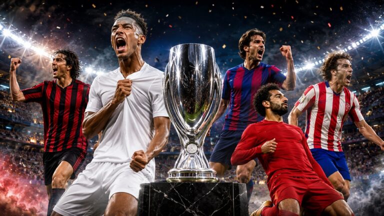5 Klub Juara Piala Super UEFA Terbanyak