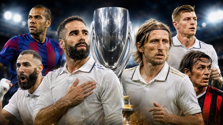 6 Pemain Paling Sering Juara Piala Super UEFA