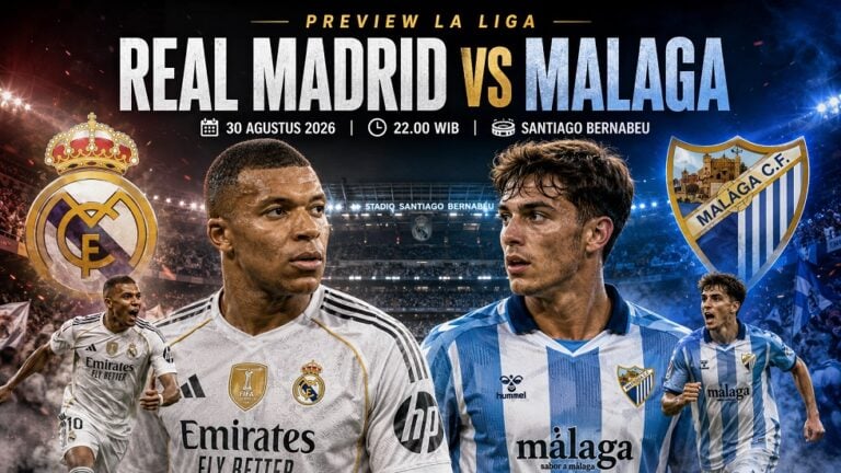 Preview Real Madrid vs Malaga