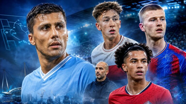 Daftar calon pengganti Rodri di Manchester City.