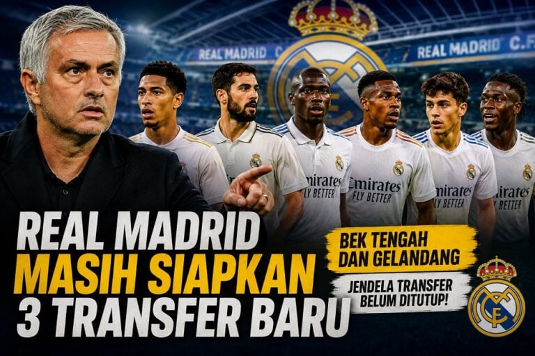 Real Madrid dikabarkan masih merencanakan tiga transfer baru setelah mendatangkan enam pemain pada bursa musim panas.