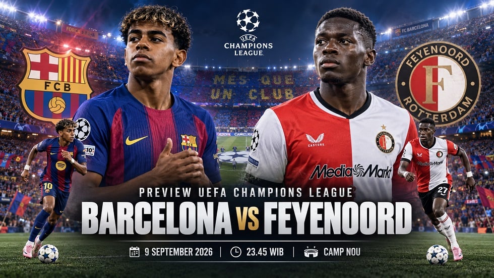 Preview Barcelona vs Feyenoord