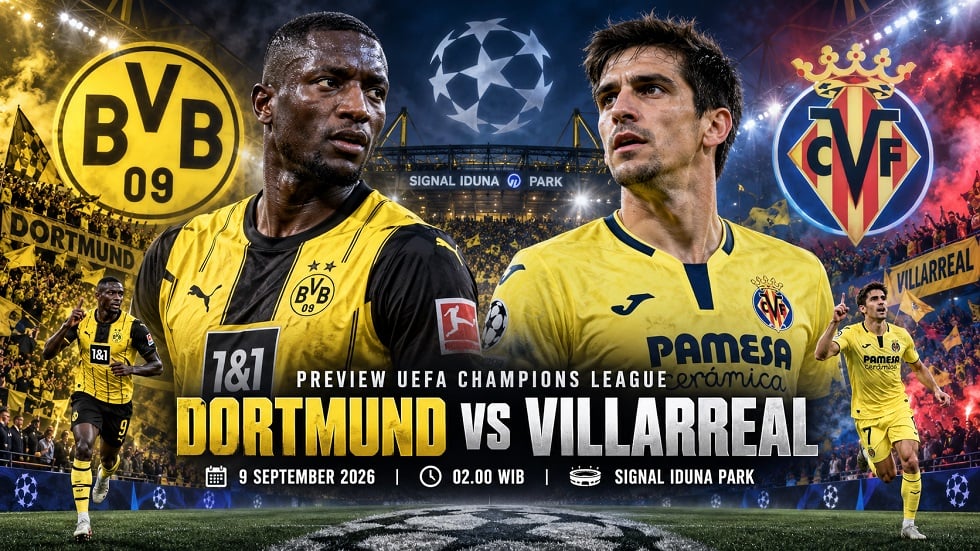 Preview Borussia Dortmund vs Villarreal