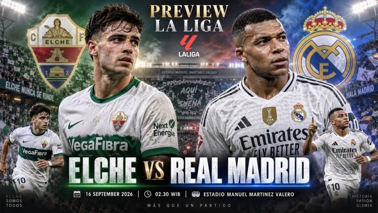 Preview Elche vs Real Madrid