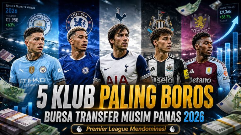 5 Klub Paling Boros di Bursa Transfer 2026