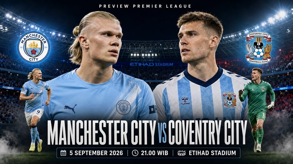 Preview Manchester City vs Coventry City