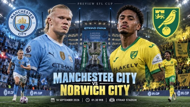 Preview Manchester City vs Norwich City