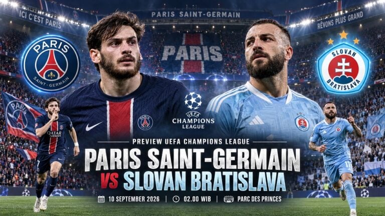 Preview PSG vs Slovan Bratislava.