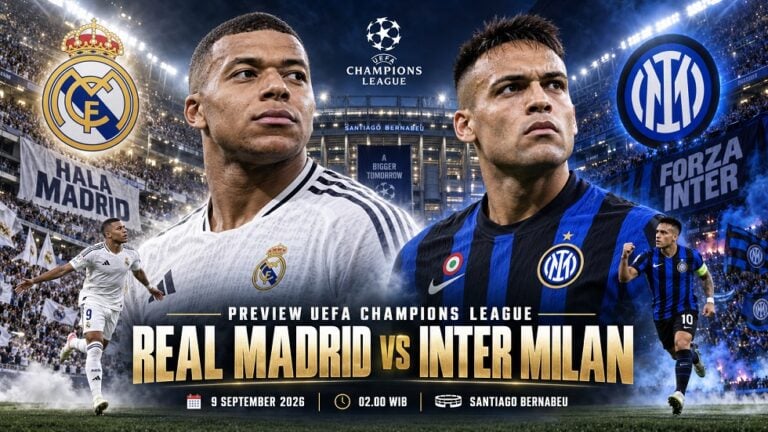 Preview Real Madrid vs Inter Milan